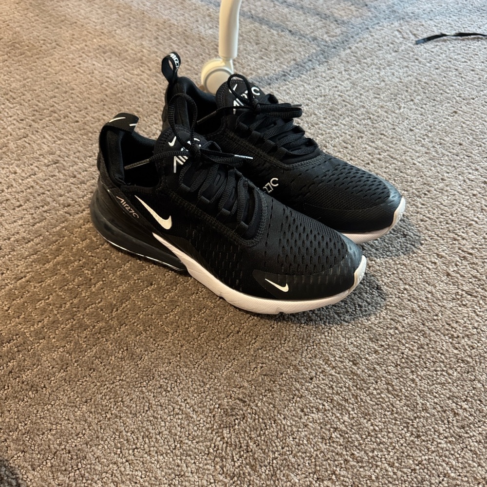 Nike Air Max 270 Black and White Sneakers